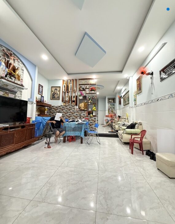 BÁN NHÀ ĐƯỜNG DƯƠNG QUẢNG HÀM, P9, GÒ VẤP – 80M² – 3 TẦNG – 6.5TỶ