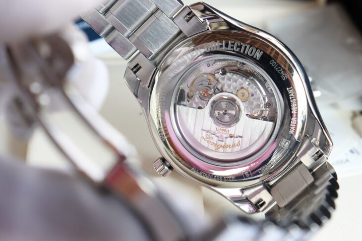 ĐH nam Longines Master MoonPhase L2.919.4.92.6 Automatic size 42mm Fullbox ( Date 7/2023 )