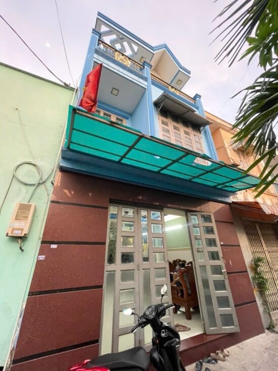 BÁN NHÀ GÒ XOÀI BÌNH TÂN – 3 TẦNG – 4PN 4WC – 45M2 – SỔ VUÔNG HOÀN CÔNG – CHỈ 4.25 TỈ