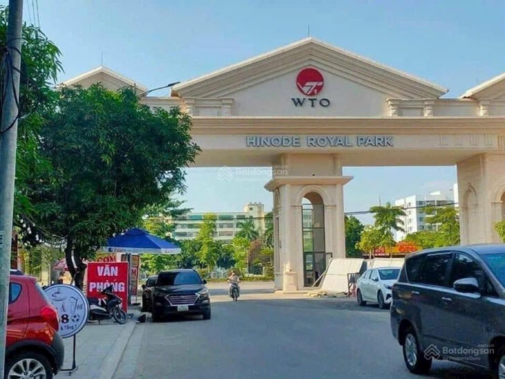 KĐT Hinode – Park: Đất 75m2 phân lô, vỉa hè + đường 2 ôtô tránh – sát QL32