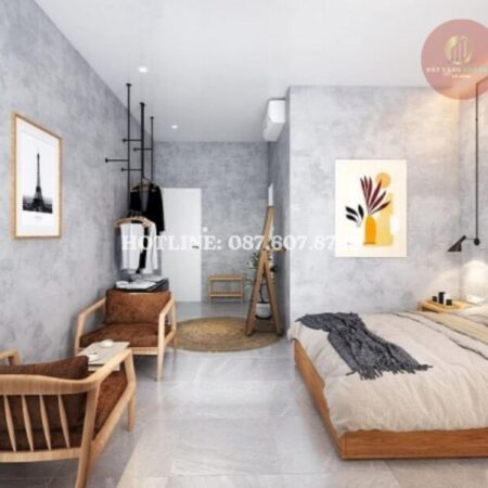 KHÁCH SẠN MINI 5 TẦNG đường Trường Sa 15m, vỉa hè 9m