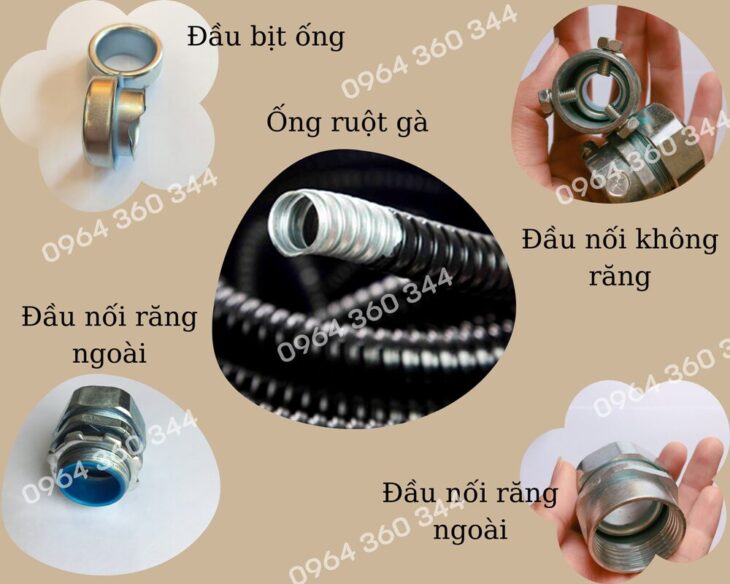 Ống sun sắt bọc nhựa PVC đen luồn dây điện