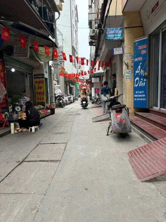 NHÀ MẶT NGÕ 56M2 DƯƠNG QUẢNG HÀM, CẦU GIẤY, HÀ NỘI. ĐƯỜNG Ô TÔ, THÔNG THIÊN CÁC NGẢ, KINH DOANH SẦM