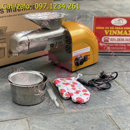 Máy ép dầu lạc VME1500 giá rẻ Máy ép dầu lạc VME1500 giá rẻ