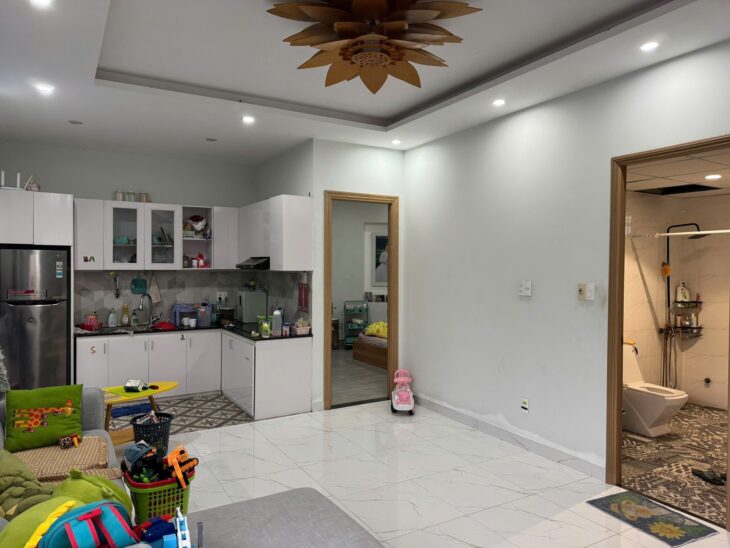 ♥ MT KD Phạm Nhữ Tăng Hoà Khê, 310m2, ngang gần 9m, 2 tầng cực đẹp, 14.4 tỷ, ~46tr/m2