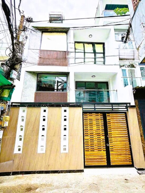 TÂN BÌNH – ÂU CƠ – 3 TẦNG – 6×10 – MỚI ĐẸP – NHỈNH 6 TỶ