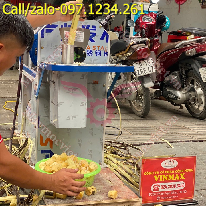 Máy dóc và cắt khúc mía Turbo TBT2000 giá rẻ