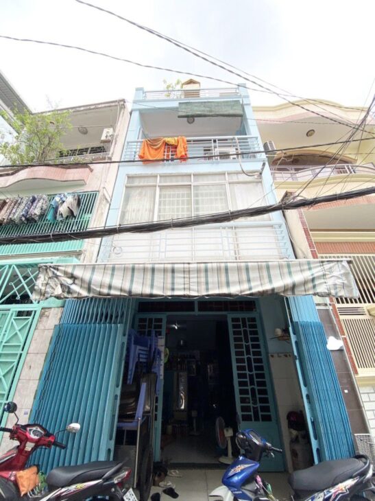 TRUNG TÂM PHÚ NHUẬN – CÁCH MẶT TIỀN NGUYỄN THƯỢNG HIỀN – TRỆT, 2 LẦU, SÂN THƯỢNG – CHỈ 4.x TỶ