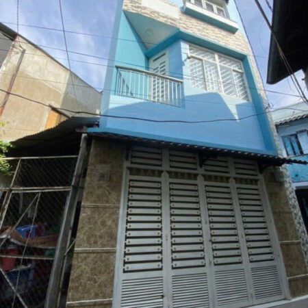 Bán nhà quận 11, đường 100 Bình Thới, 38m2, 3 tầng, hẻm 4m, 5.2 tỷ