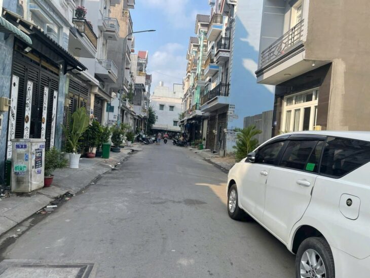 BÁN ĐẤT BẾN LỘI – BÌNH TÂN – 56M2 (4X14) – KHU PHÂN LÔ – SHR