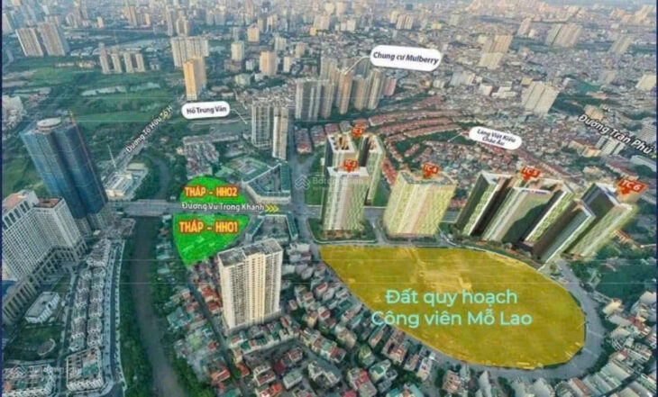 Bán căn góc 3PN dt 122m2 dự án Tháp đôi Kepler Tower Mỗ Lao. 9,5 tỷ full nội thất, ck 3%, HTLS 0%