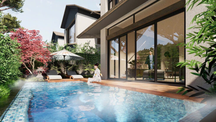 BIỆT THỰ KHOÁNG NÓNG VEN HÀ NỘI GIÁ BẰNG 1 CĂN CHUNG CƯ HÀ NỘI 3 NGỦ