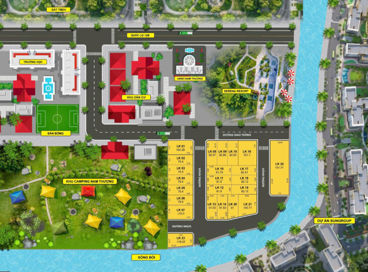 SIÊU PHẨM ĐẤT NỀN NGHỈ DƯỞNG – VIEW SÔNG BÔI