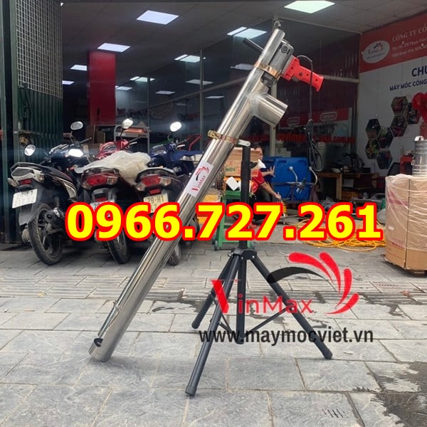 Máy hút lúa gạo cầm tay mini cần cứng 1m6