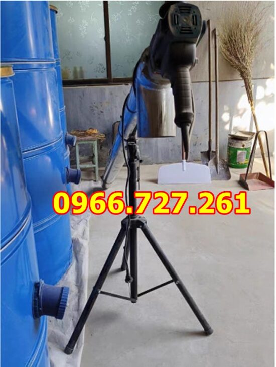 Máy hút lúa gạo cầm tay mini cần cứng 1m6