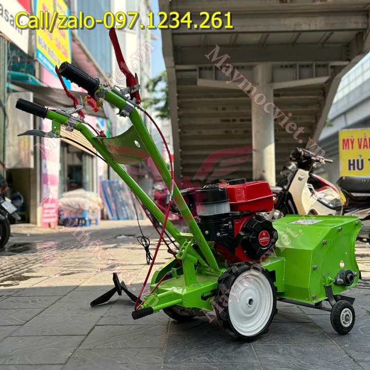 Máy xới đất, cắt sạc cỏ, lên luống chạy xăng 7Hp Kawasaki KD170 giá rẻ