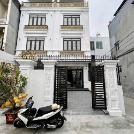 Nhà Trực Cát – Thiên Lôi, 88m 4 tầng, lô góc, sân cổng để ô.tô, Giá 6.9 tỉ