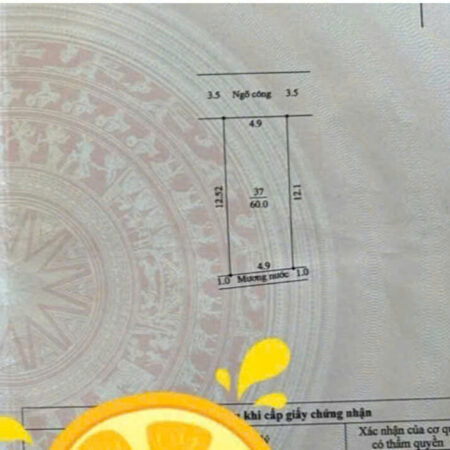 Lô đất đẹp 60m2 làn 2 tỉnh lộ 419 trung tâm xã đại yên chương mỹ