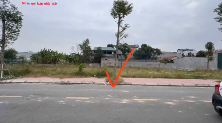 Bán 100m đất đấu giá tổ 4, Quang Minh, Mê Linh. Đường nhựa, vỉa hè, 2 mặt thoáng.