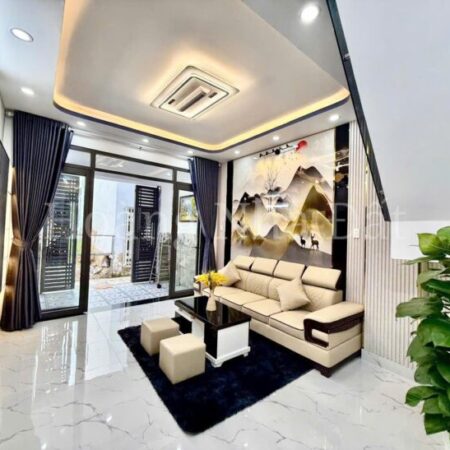 Nhà phố mới, nội thất đẹp HXH Huỳnh Tấn Phát, 5 tầng, 6.6 tỷ