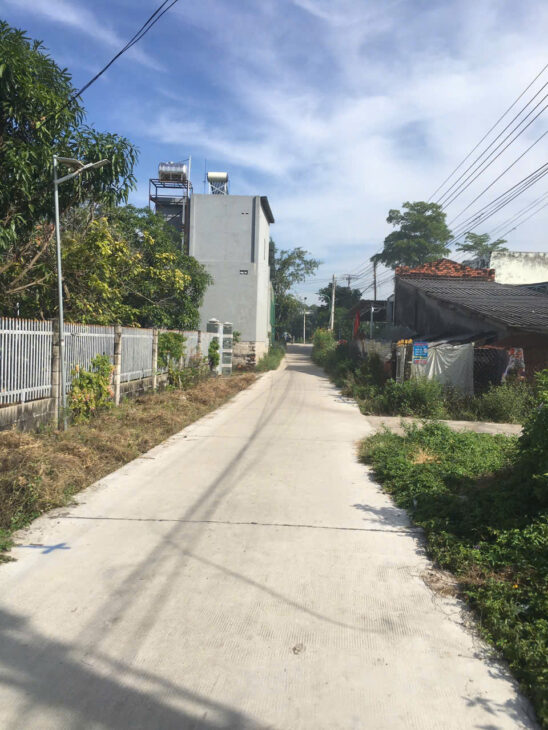 Bán 6m x 40m đất ONT Hẻm Tôn Đức Thắng – Tân Phước – TX LaGi 950 triệu