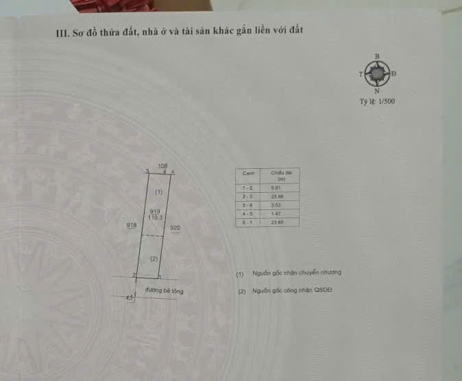 BÁN 119.3m2 ĐẤT -THỊ TRẤN LIÊN NGHĨA- ĐỨC TRỌNG -LÂM ĐỒNG – GIÁ 1.150 TỶ