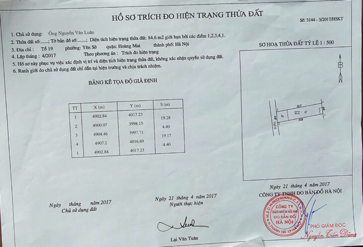 Bán nhà ngõ Tam Trinh, Mai Động, Hoàng Mai, 85m², 3.8 tỷ