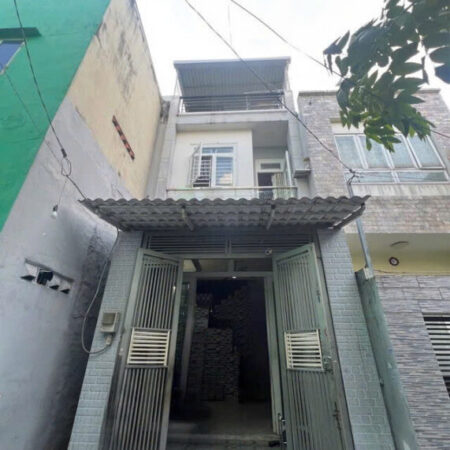 GIÁ MỀM NHẤT quận Tân Phú:3.85 tỷ – Trần Quang Cơ – DT: Dt 3,7m x 12m, nhà đúc BTCT 1 trệt 2 lầu