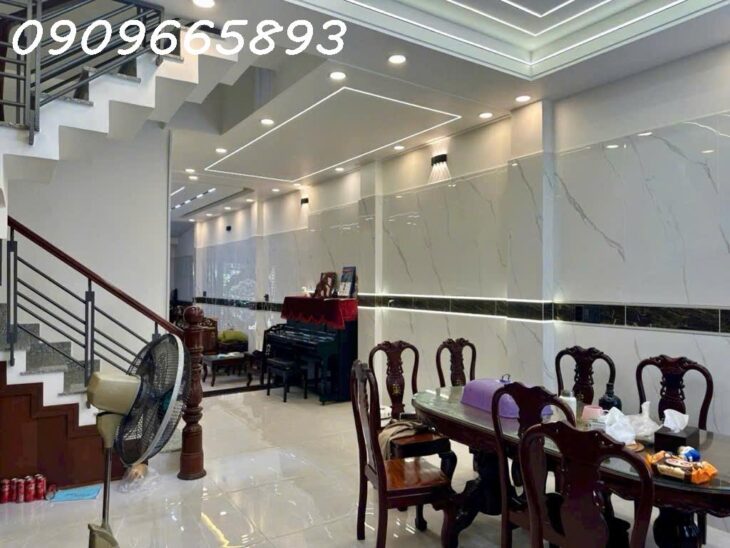 SIÊU PHẨM VIP NHẤT Q.GÒ VẤP 5 TẦNG 100M2 (5.1×20) – HẺM 12 MÉT, XE TẢI TRÁNH, HẺM THÔNG TỨ