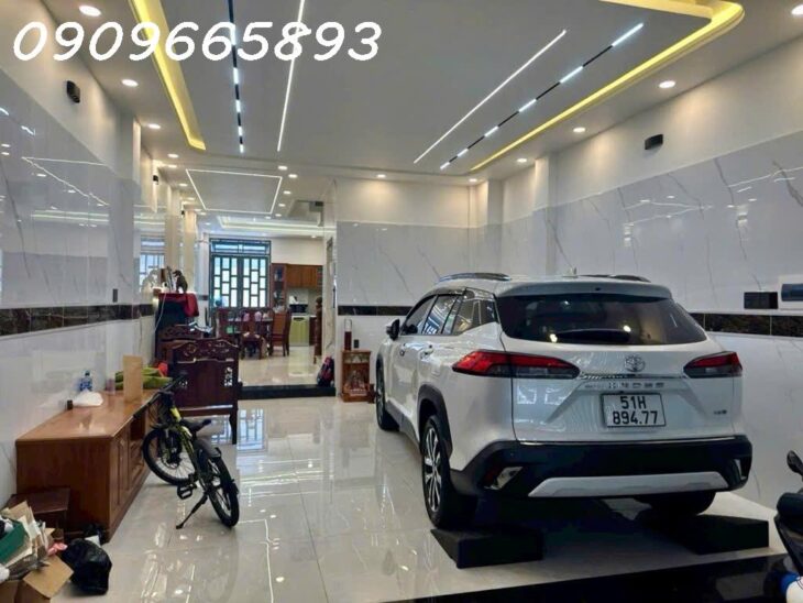 SIÊU PHẨM VIP NHẤT Q.GÒ VẤP 5 TẦNG 100M2 (5.1×20) – HẺM 12 MÉT, XE TẢI TRÁNH, HẺM THÔNG TỨ