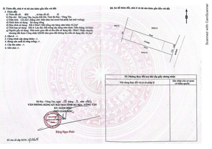 LÔ ĐẤT NỞ HẬU ĐẸP HIẾM TẠI LONG TÂN – SỔ RIÊNG – GIÁ CHỈ 590 TRIỆU – ĐÓN SÓNG CAO TỐC