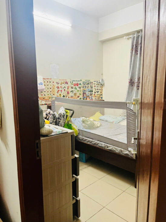 Bán căn hộ 55m Đại Thanh , thiết kế 2pn ,1vs , sổ đỏ gần chợ , bệnh viện