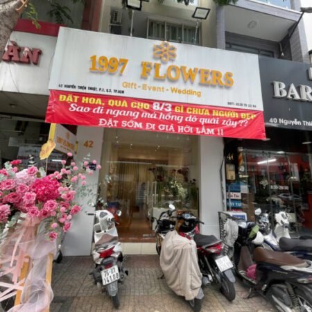 Quận 3 ! SANG NHƯỢNG CH Hoa Tươi MT vị trí bao đẹp, Tel : 0328752284 ( chính chủ )
