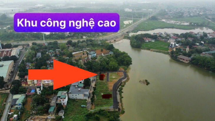 BÁN ĐẤT ĐẸP KHU HỒ HẠ BẰNG – SÁT CÔNG NGHỆ CAO HÒA LẠC