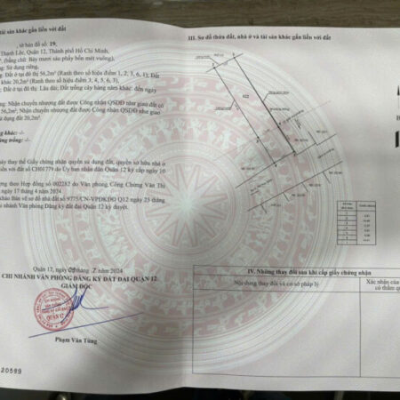 Bán đất cực đẹp 4×20 CTXD 6 Tầng – cạnh trường cấp 1,2,3,mầm non chỉ 3.86 Tỷ