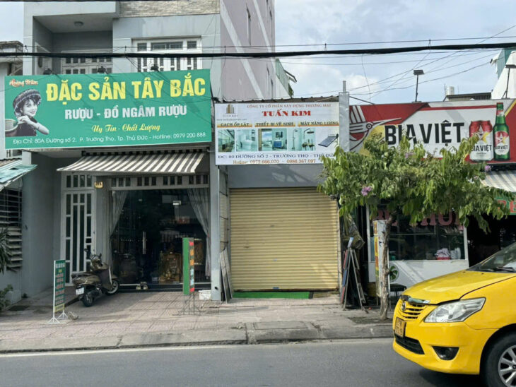 BÁN ĐẤT TẶNG NHÀ KHO MẶT TIỀN ĐƯỜNG SỐ 2 TRƯỜNG THỌ – THÀNH PHỐ THỦ ĐỨC – GIÁ 15 Tỷ