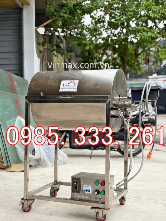 Máy nướng chả quế công nghiệp có tủ điện Turbo TBC401