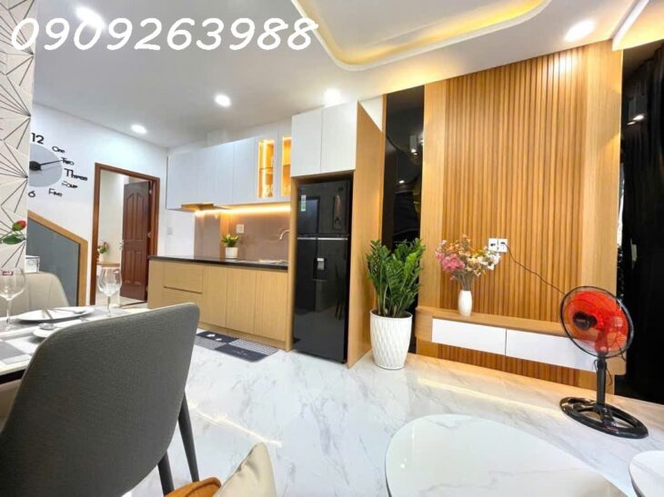 BÁN NHÀ HẺM 600 LÊ QUANG ĐỊNH, P1, GÒ VẤP – 44M² – HXH – NỘI THẤT CAO CẤP – NHỈNH 5 TỶ