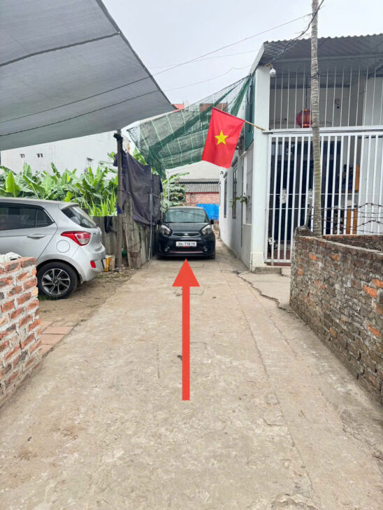 Bán đất thôn Tráng Việt, xã Tráng Việt, Mê Linh. Thửa đất vuông đẹp, full thổ cư, oto đỗ