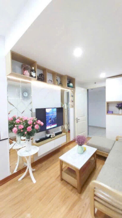 Căn hộ chung cư, sổ đỏ, toà – Vinaconex mặt đường Nguyễn Xiển – quận Hoàng Mai, 60m2, 2 ngủ, giá
