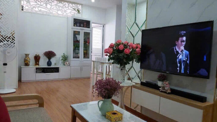 Căn hộ chung cư, sổ đỏ, toà – Vinaconex mặt đường Nguyễn Xiển – quận Hoàng Mai, 60m2, 2 ngủ, giá