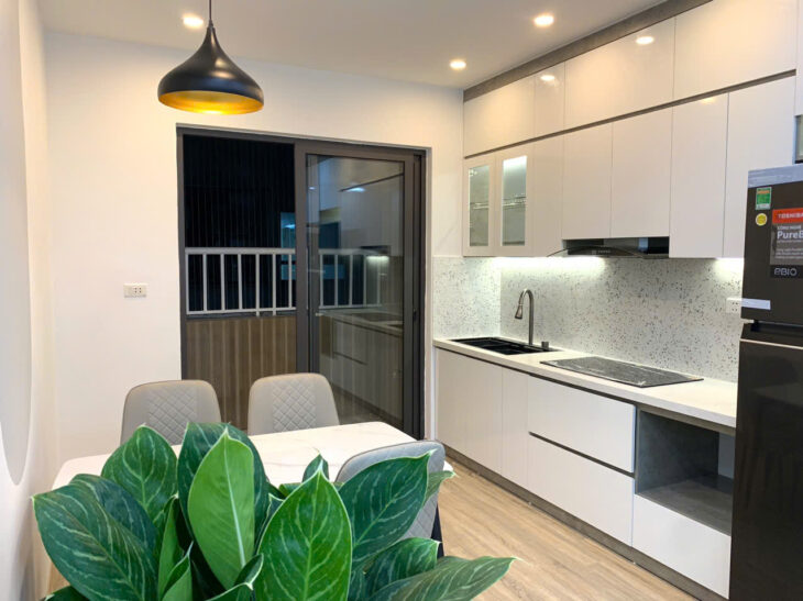 Bán lỗ căn hộ chung cư HH Linh Đàm, quận Hoàng Mai, 56m2, sửa mới koong, full nội thất y hình, giá