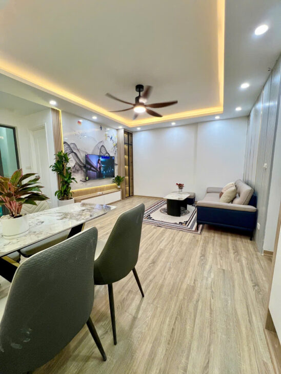 Căn hộ sổ đỏ, tầng thấp tòa chung cư Rice City, Linh Đàm, quận Hoàng Mai, 54m2, 2 ngủ, giá chỉ 3.7x