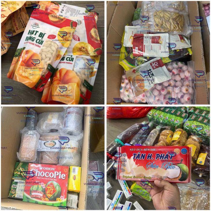 Những lưu ý khi gửi bánh kẹo đi Malaysia