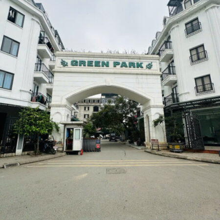 BÁN BIỆT THỰ LIỀN KỀ GREEN PARK 319 VĨNH HƯNG 121M2, 5 TẦNG, MẶT TIỀN 10M GIÁ CHỈ 24.8 TỶ