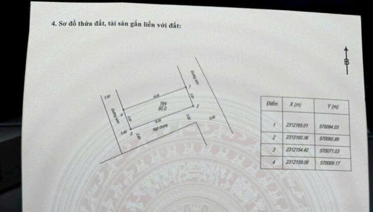 Bán gấp Hàng mới cụm 3 lô Trường Yên – Diện tích: 80m / lô – Đường Ô TÔ tải vào tận đất,