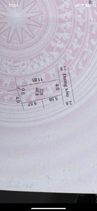 e còn 1 lô duy nhất tại chương mỹ chỉ hơn 1 tỷ 48,8m sẵn sổ đỏ xe ô tô tránh đậu cửa liên hệ