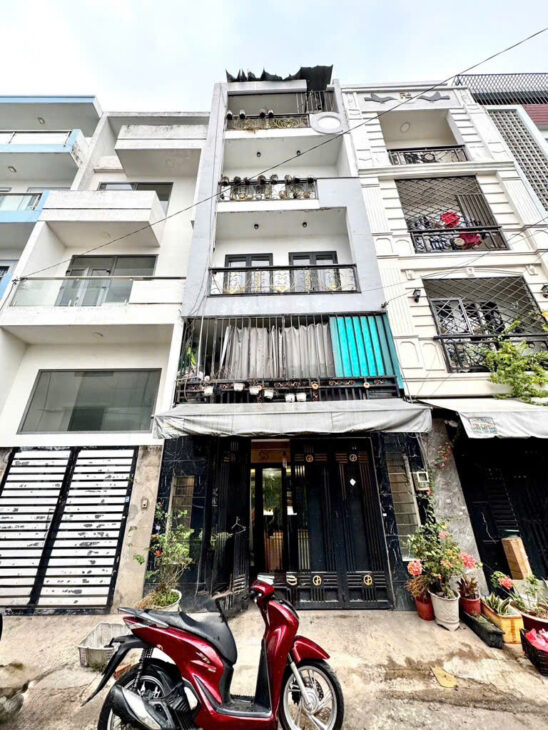 ????Chưa đến 5 tỷ có nhà 5 tầng Gò Vấp ????Nhà đẹp 5 tầng- ngang 4,6- hẻm 6m thông kinh doanh 4,99 tỷ