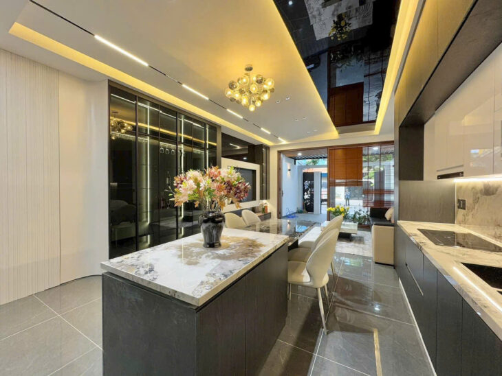 NHÀ MỚI 3 TẦNG MẶT TIỀN ĐẸP – 4 PHÒNG NGỦ – GIÁ CHỈ 7.45 TỶ – TRUNG TÂM VIP HÒA XUÂN