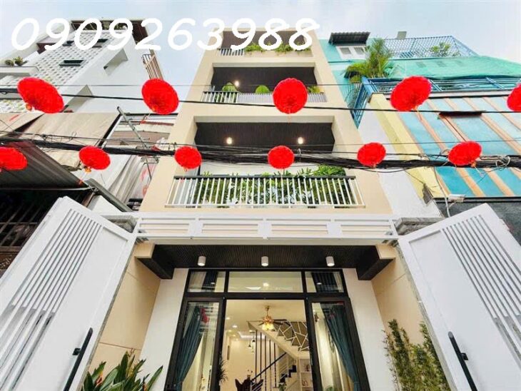 BÁN NHÀ HẺM ĐƯỜNG SỐ PHẠM VĂN CHIÊU, P14, GÒ VẤP – 80M² – 5 TẦNG – 2 MẶT TIỀN – NHỈNH 12 TỶ